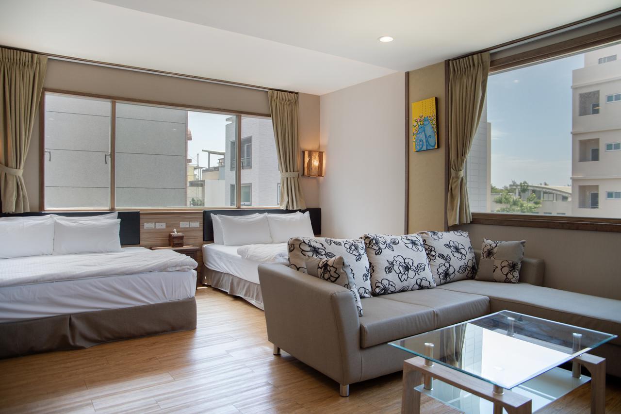 Tainan Julie'S Garden 峰情文旅 Otel Anping Dış mekan fotoğraf